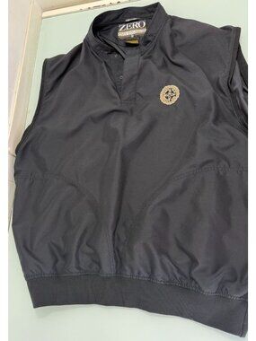 Zero Restriction Olympia Fields Golf Club Vest Jacket Mens XL Lightweight